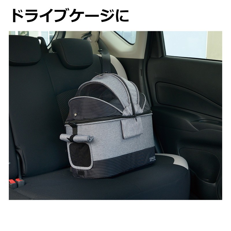 猫のキャリー】ペットカート ミニモ キャリーバッグ 取外し可